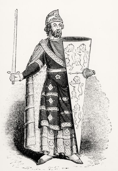 Geoffrey Plantagenet, Count of Anjou (1113-1150) by English School